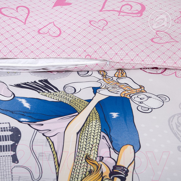 Изображение товара Комплект постельного белья АртПостель Розовые мечты 710