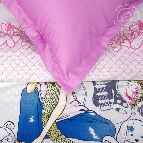 Изображение товара Комплект постельного белья АртПостель Розовые мечты 710