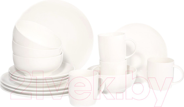 Изображение товара Набор столовой посуды Gipfel Blanche 51038 (16пр)