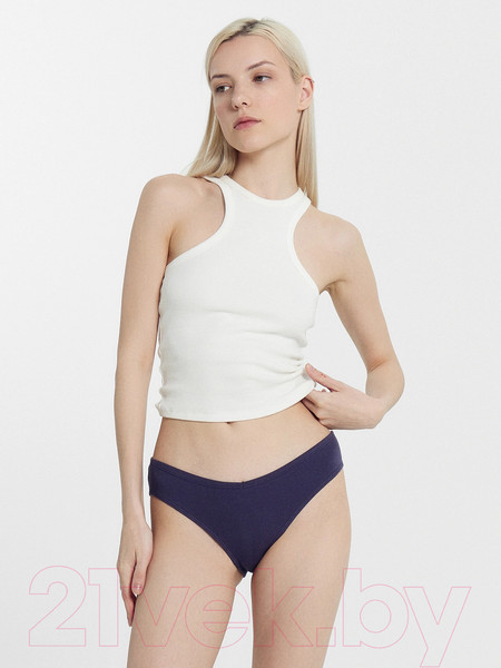 Изображение товара Комплект женских трусов Mark Formelle 412573-3 (р.98, светло-голубой)