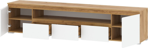 Изображение товара Тумба Памир Гретта 2250 2С3Я (крафт золотой/белый)