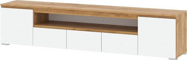 Изображение товара Тумба Памир Гретта 2250 2С3Я (крафт золотой/белый)