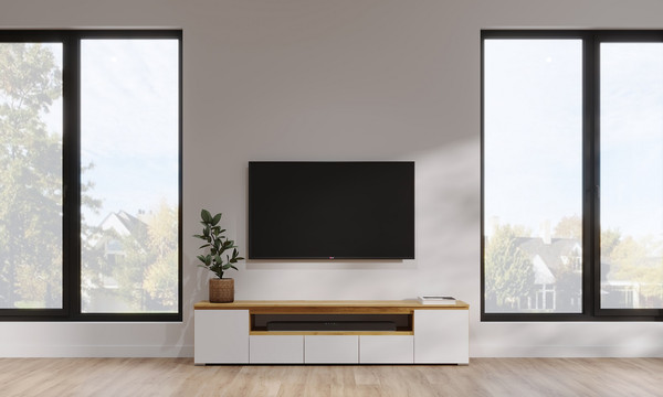 Изображение товара Тумба Памир Гретта 2250 2С3Я (крафт золотой/белый)