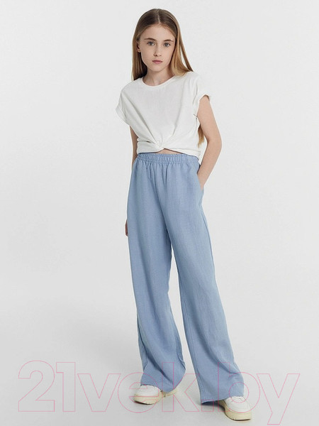 Изображение товара Штаны детские Mark Formelle 187805 (р.128-64, серо-голубой)