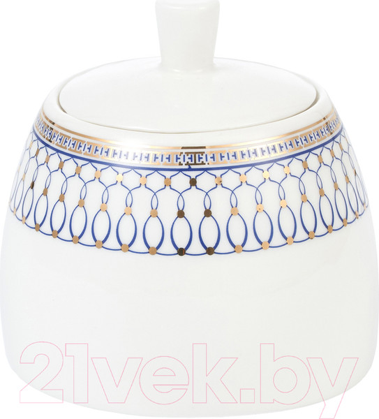 Изображение товара Сахарница Gipfel Orpheus 51557 (белый/синий)
