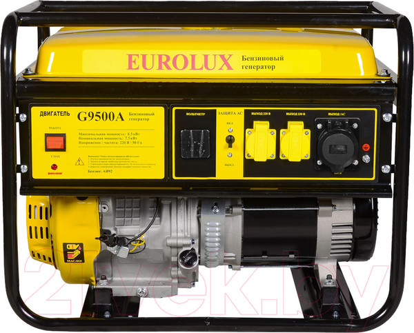 Изображение товара Бензиновый генератор EUROLUX G9500A (64/1/81)