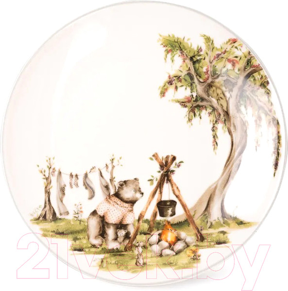 Изображение товара Тарелка закусочная (десертная) Fissman Forest Tales 8381