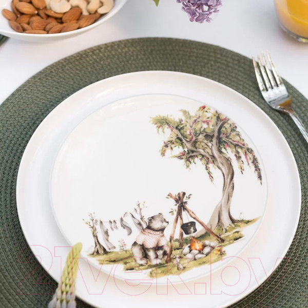 Изображение товара Тарелка закусочная (десертная) Fissman Forest Tales 8381