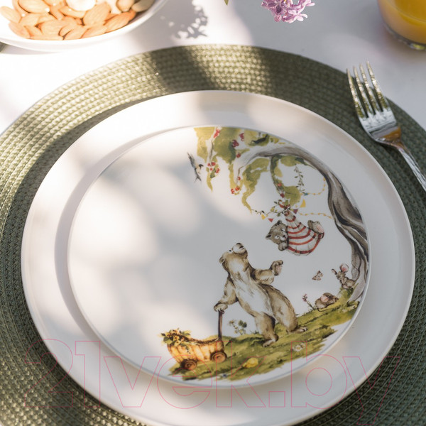 Изображение товара Тарелка закусочная (десертная) Fissman Forest Tales 8382