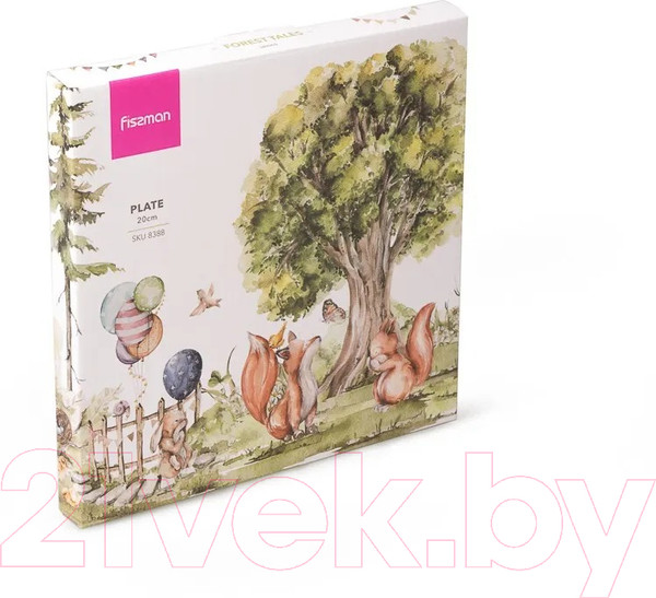 Изображение товара Тарелка закусочная (десертная) Fissman Forest Tales 8388