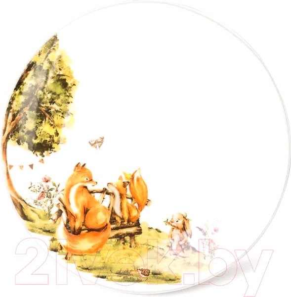 Изображение товара Тарелка закусочная (десертная) Fissman Forest Tales 8389