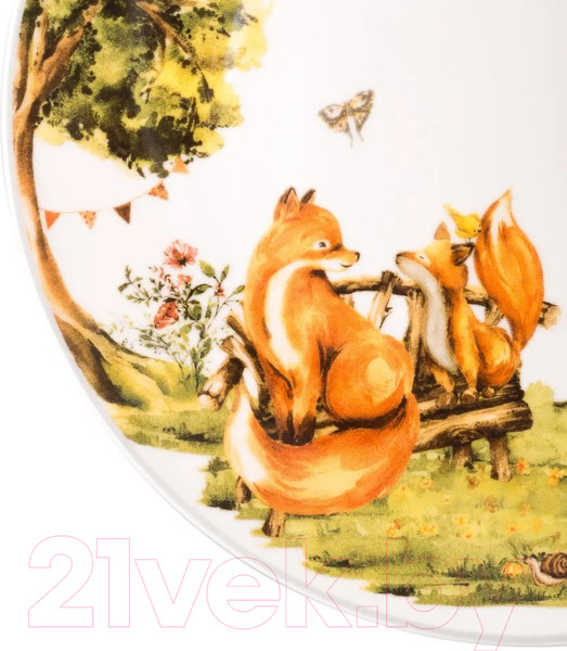 Изображение товара Тарелка закусочная (десертная) Fissman Forest Tales 8389