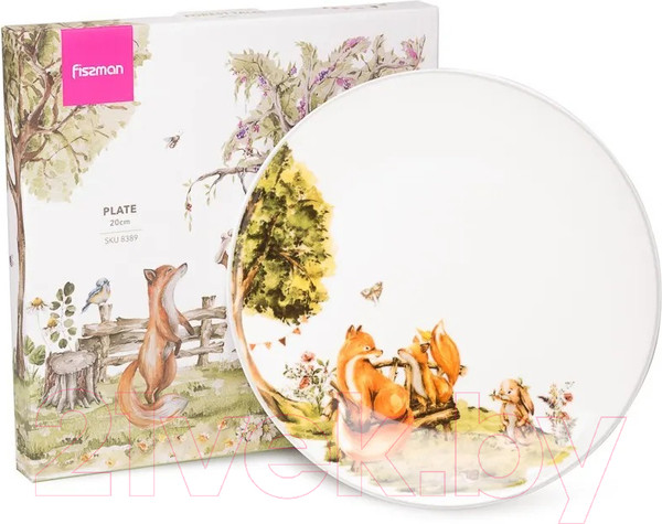 Изображение товара Тарелка закусочная (десертная) Fissman Forest Tales 8389