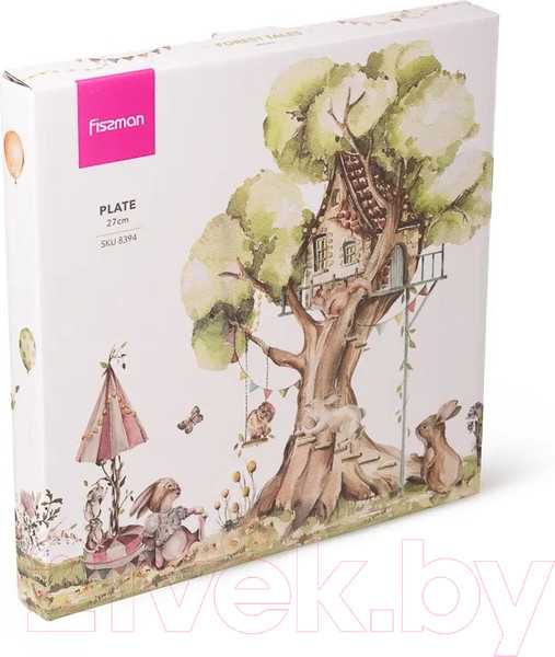 Изображение товара Тарелка столовая обеденная Fissman Forest Tales 8394