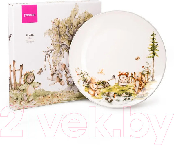 Изображение товара Тарелка закусочная (десертная) Fissman Forest Tales 8395