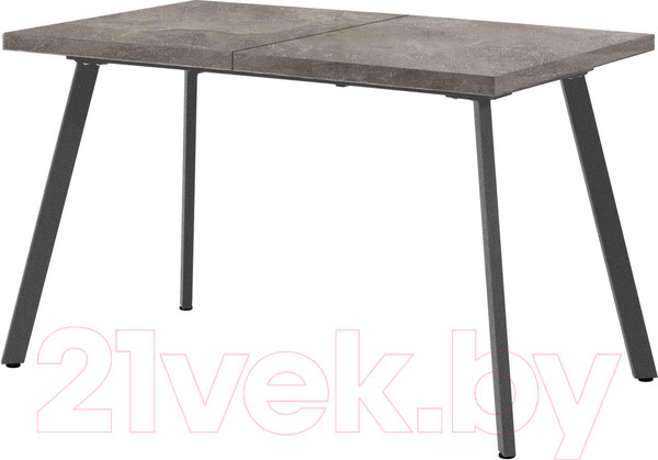 Изображение товара Обеденный стол Millwood Ванкувер 120-152x70x75 (бетон/графит)