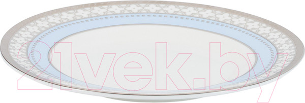 Изображение товара Чашка с блюдцем Gipfel Patricia 42856 (белый/голубой)