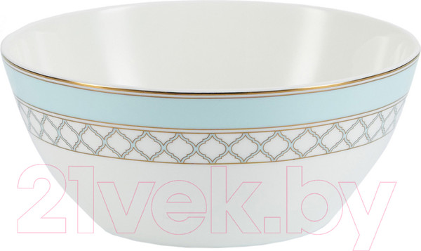 Изображение товара Набор салатников Gipfel Aurora 42862 (2шт, белый/голубой)