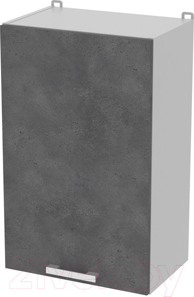Изображение товара Шкаф навесной для кухни Интерлиния Компо ВШ45-720-1дв (бетон портленд)