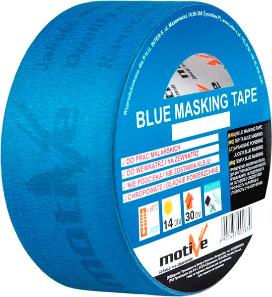 Изображение товара Лента малярная Motive 0.030x50м / 020313 (голубой)