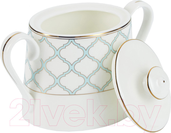 Изображение товара Сахарница Gipfel Aurora 42865 (белый/голубой)
