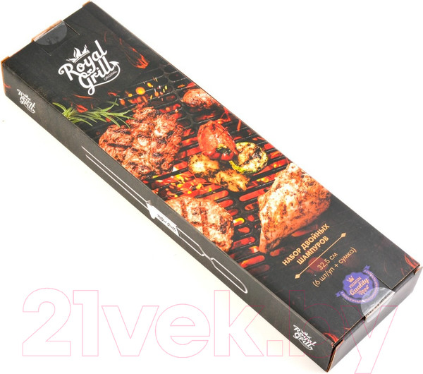 Изображение товара Набор шампуров Royal Grill 80-303 (6шт, сумка)