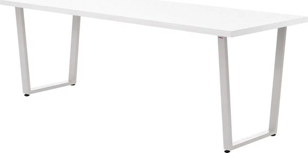 Изображение товара Обеденный стол Millwood Уэльс 180x80x75 (белый/металл белый)