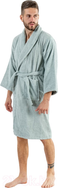 Изображение товара Халат Minteks Махровый / ТВ03-9 (р.46, мятный)