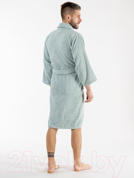 Изображение товара Халат Minteks Махровый / ТВ03-9 (р.46, мятный)