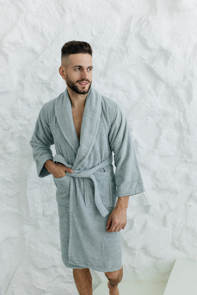 Изображение товара Халат Minteks Махровый / ТВ03-9 (р.46, мятный)