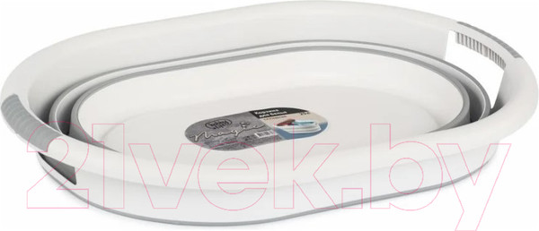 Изображение товара Корзина для белья Hobby Life Magic HL081064GR (серый)