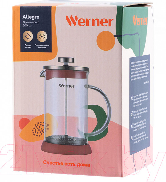 Изображение товара Френч-пресс Werner Allegro 51459