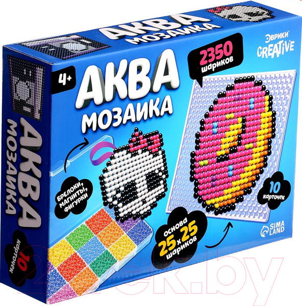 Изображение товара Развивающая игра Эврики Аквамозаика. Набор шариков / 9615024