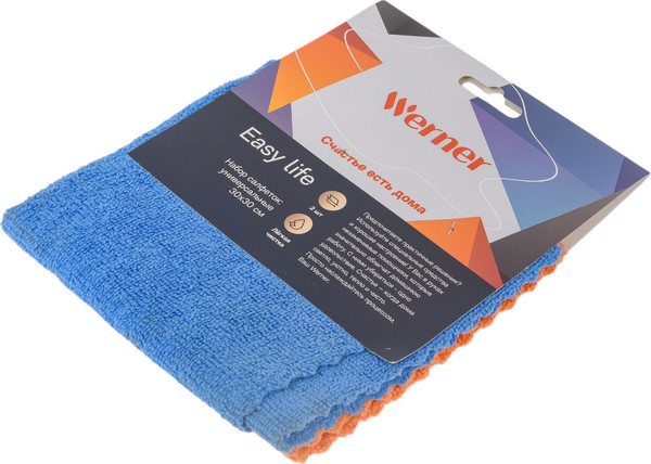 Изображение товара Набор салфеток хозяйственных Werner Easy life 52388 (2шт)