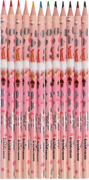 Изображение товара Набор цветных карандашей Erich Krause Pointes / 61808 (12цв)