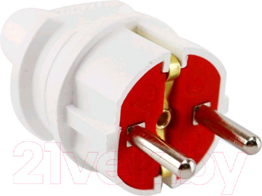 Изображение товара Вилка штепсельная AY-KA 77 115 00 (белый)