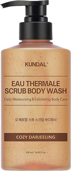 Изображение товара Гель для душа Kundal Eau Thermale Scrub Body Wash Cozy Darjeeling (500мл)