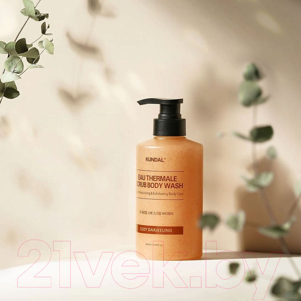Изображение товара Гель для душа Kundal Eau Thermale Scrub Body Wash Cozy Darjeeling (500мл)