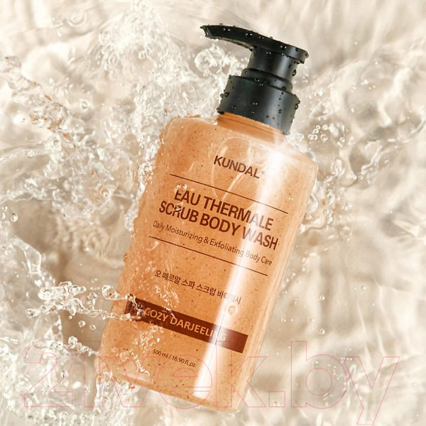 Изображение товара Гель для душа Kundal Eau Thermale Scrub Body Wash Cozy Darjeeling (500мл)
