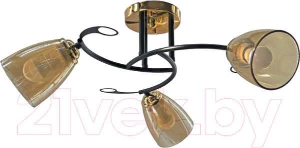 Изображение товара Люстра Aitin-Pro НПБ 02-3x60-101 / A4088/3 (черный/золото)