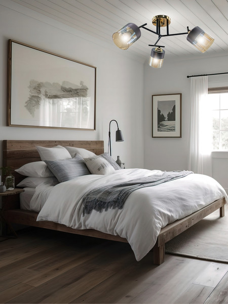 Изображение товара Люстра Aitin-Pro НПБ 02-3x60-101 / A4128/3 (черный/золото)