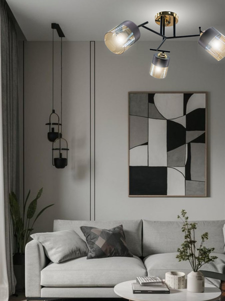 Изображение товара Люстра Aitin-Pro НПБ 02-3x60-101 / A4128/3 (черный/золото)