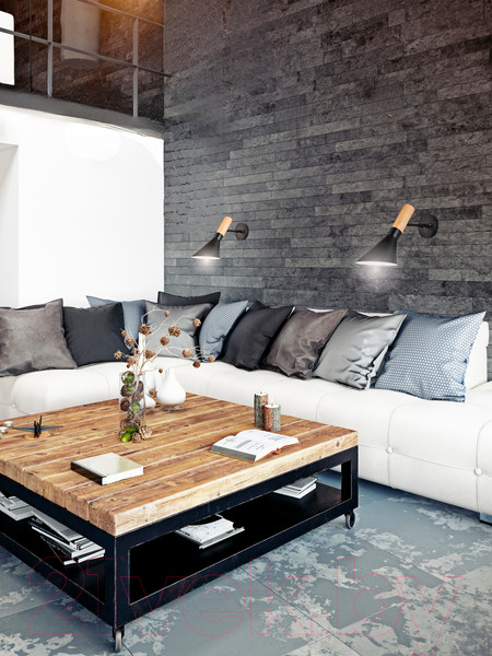 Изображение товара Бра Aitin-Pro НББ 02-60-101 / A606/1W (черный)