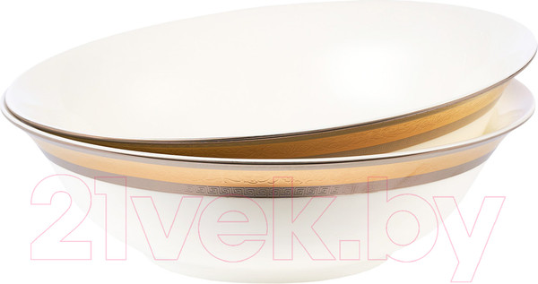 Изображение товара Набор салатников Gipfel Hermes 41473 (2шт, белый)