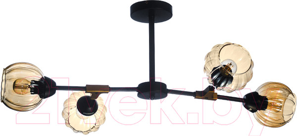 Изображение товара Люстра Aitin-Pro НПБ 02-4x60-105 / C1227/4 (черный)