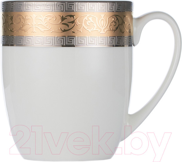 Изображение товара Набор кружек Gipfel Hermes 41479 (2шт, белый)