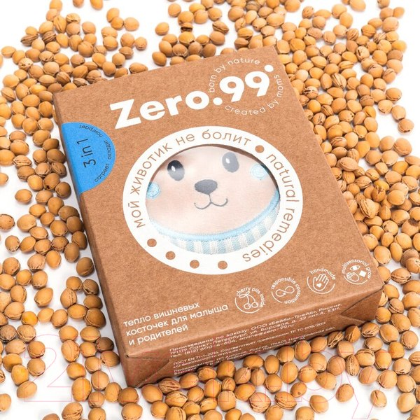 Изображение товара Игрушка-грелка детская Zero-99 Собачка с вишневыми косточками / 19206