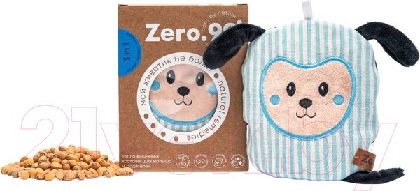 Изображение товара Игрушка-грелка детская Zero-99 Собачка с вишневыми косточками / 19206