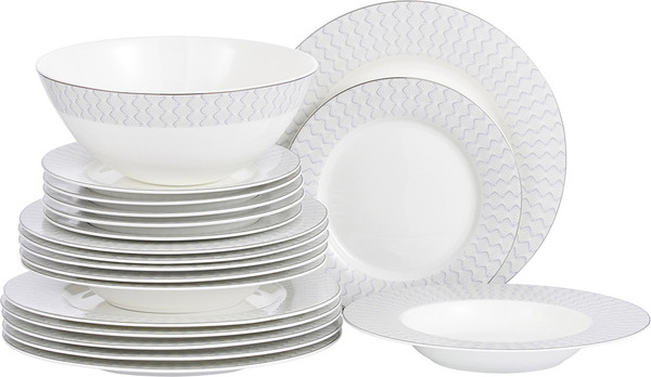 Изображение товара Набор тарелок Gipfel Caroline 42930 (19пр)