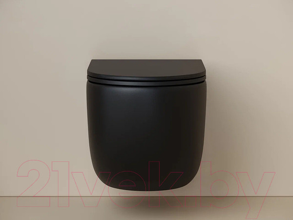 Изображение товара Унитаз подвесной Ceramica Nova UP Rimless CN4007MB (с сиденьем)